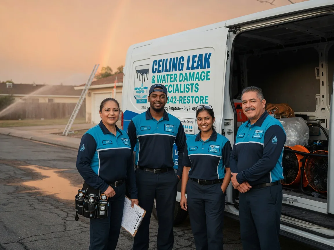 Ceiling Leak Cleanup company in House, NM